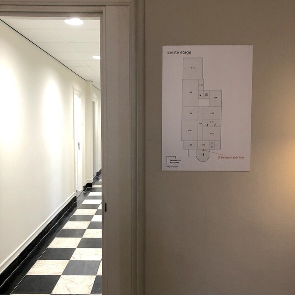 Aluminium paneel met plattegro